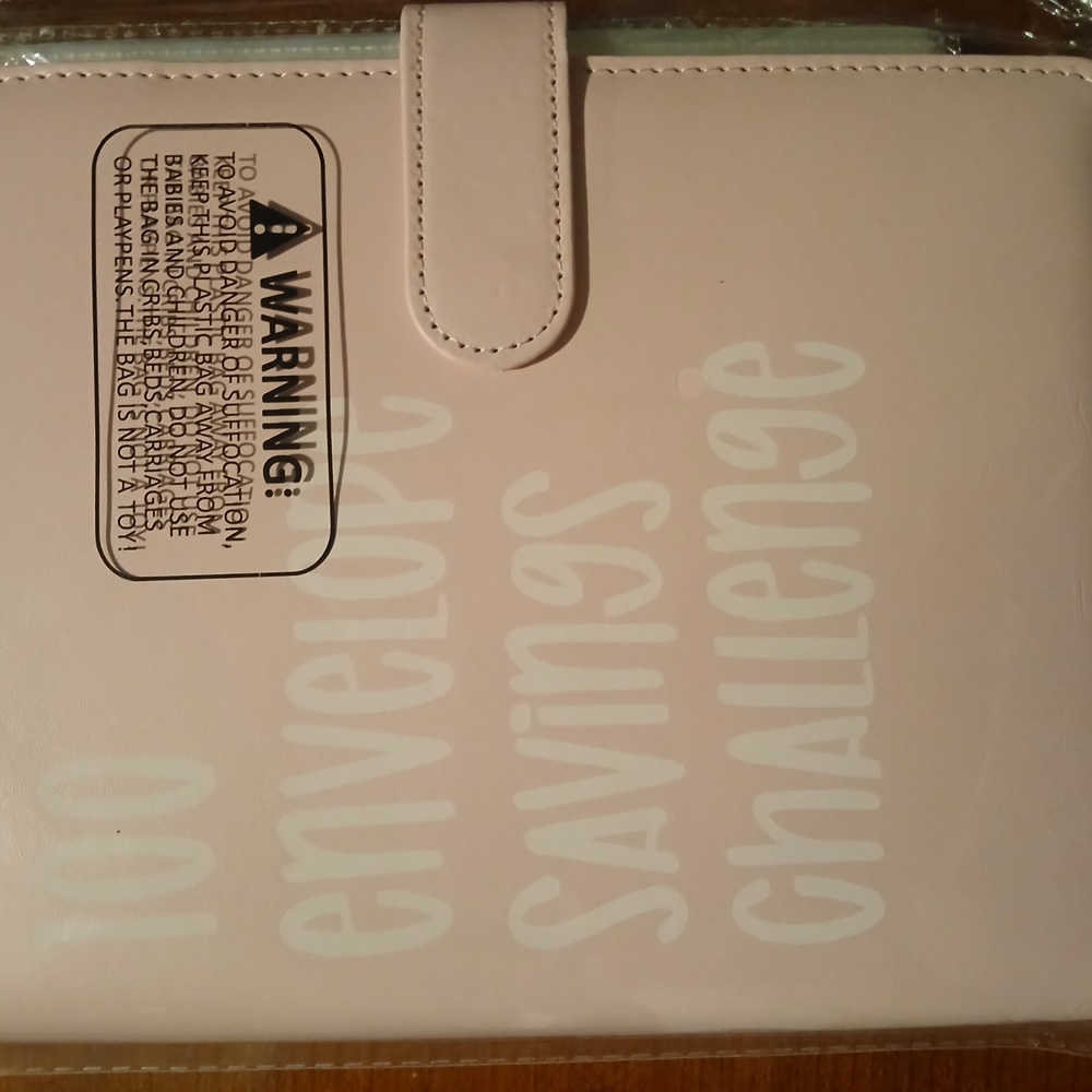 Pink Savings Challenge Wallet